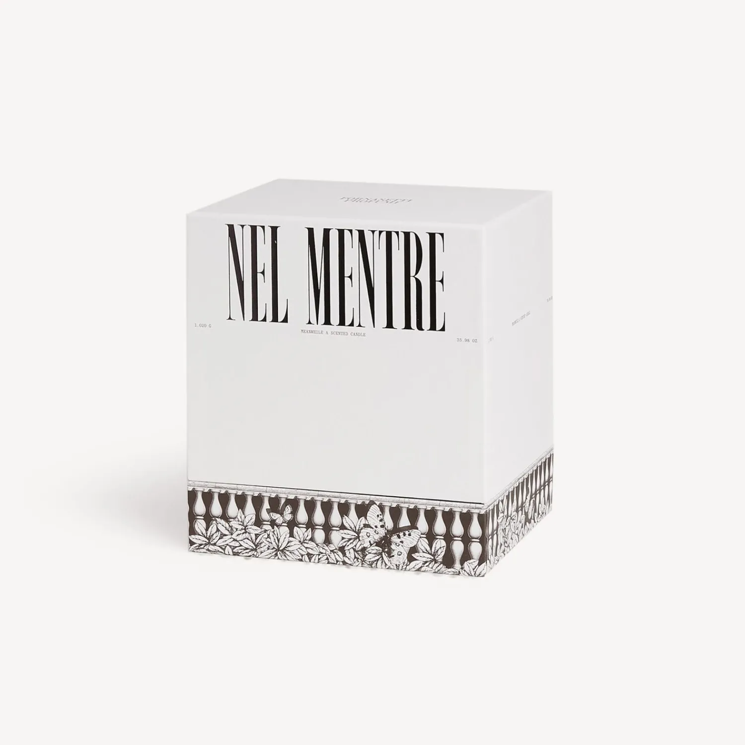 Scented Candles<Fornasetti Nel Mentre Large Scented Candle - Farfalle E Balaustra Decor - Giardino Segreto Fragrance Multicolour