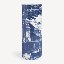 Scented Candles<Fornasetti Nel Mentre Set Of Three Scented Candles - Giardino Settecentesco Decor - Giardino Segreto Fragrance Blue/White