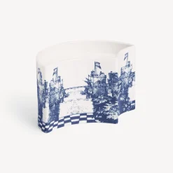 Scented Candles<Fornasetti Nel Mentre Set Of Three Scented Candles - Giardino Settecentesco Decor - Giardino Segreto Fragrance Blue/White