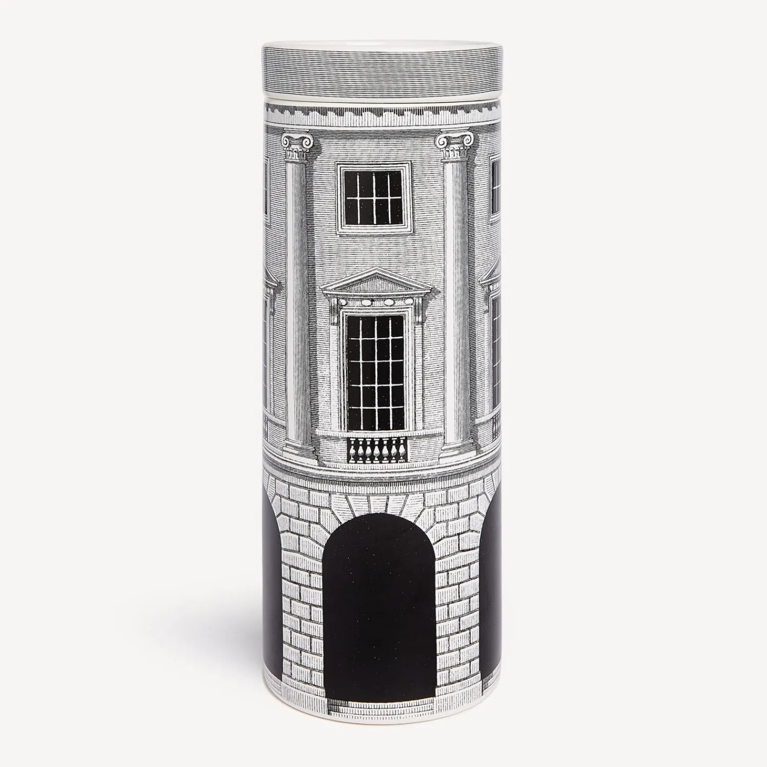 Scented Candles<Fornasetti Nel Mentre Set Of Three Scented Candles - Architettura Decor - Immaginazione Fragrance White/Black