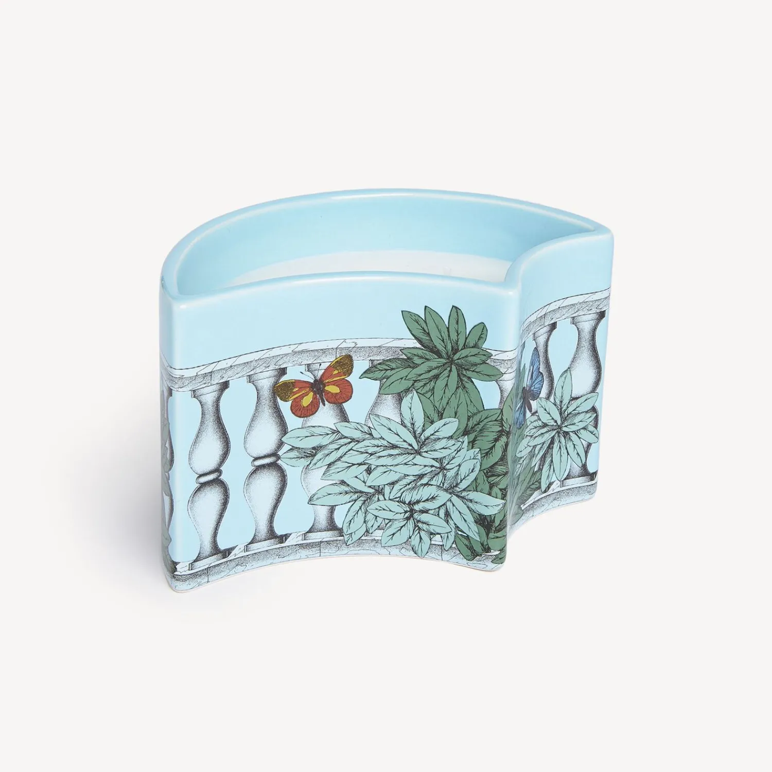 Scented Candles<Fornasetti Nel Mentre Vase Scented Candle - Farfalle E Balaustra Decor - Giardino Segreto Fragrance Multicolour