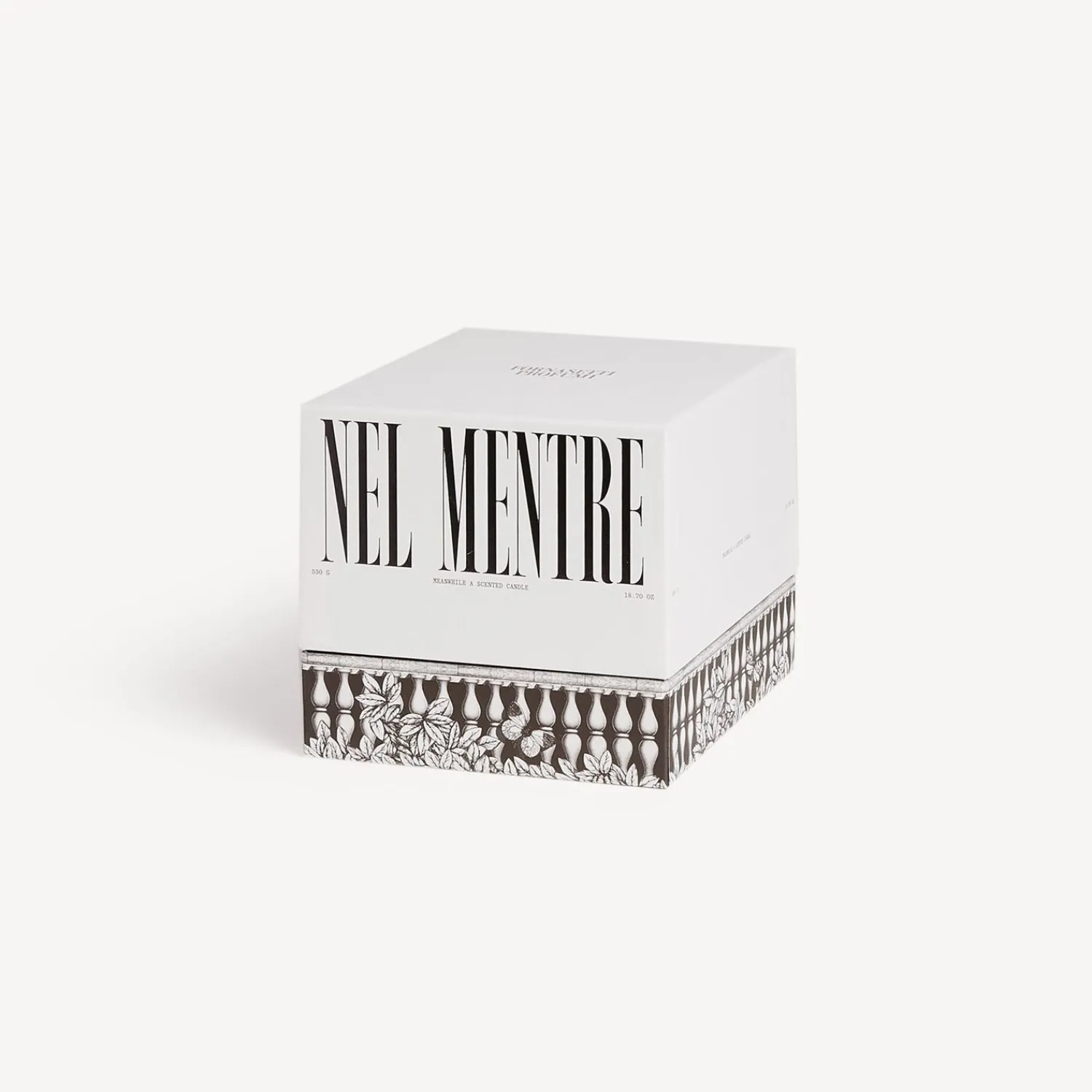 Scented Candles<Fornasetti Nel Mentre Vase Scented Candle - Farfalle E Balaustra Decor - Giardino Segreto Fragrance Multicolour