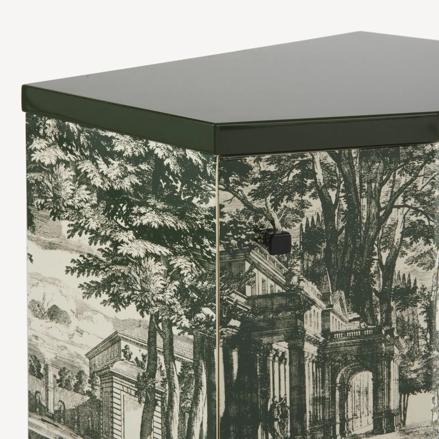 Cabinets<Fornasetti Night Stand Polyhedric Giardino Settecentesco Green/Ivory