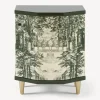 Cabinets<Fornasetti Night Stand Polyhedric Giardino Settecentesco Green/Ivory