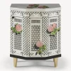 Cabinets<Fornasetti Night Stand Polyhedric Musciarabia Con Rose Multicolour