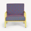 Living Rooms<Fornasetti Outdoor Armchair Losanghe Turquoise/Orange/Yellow