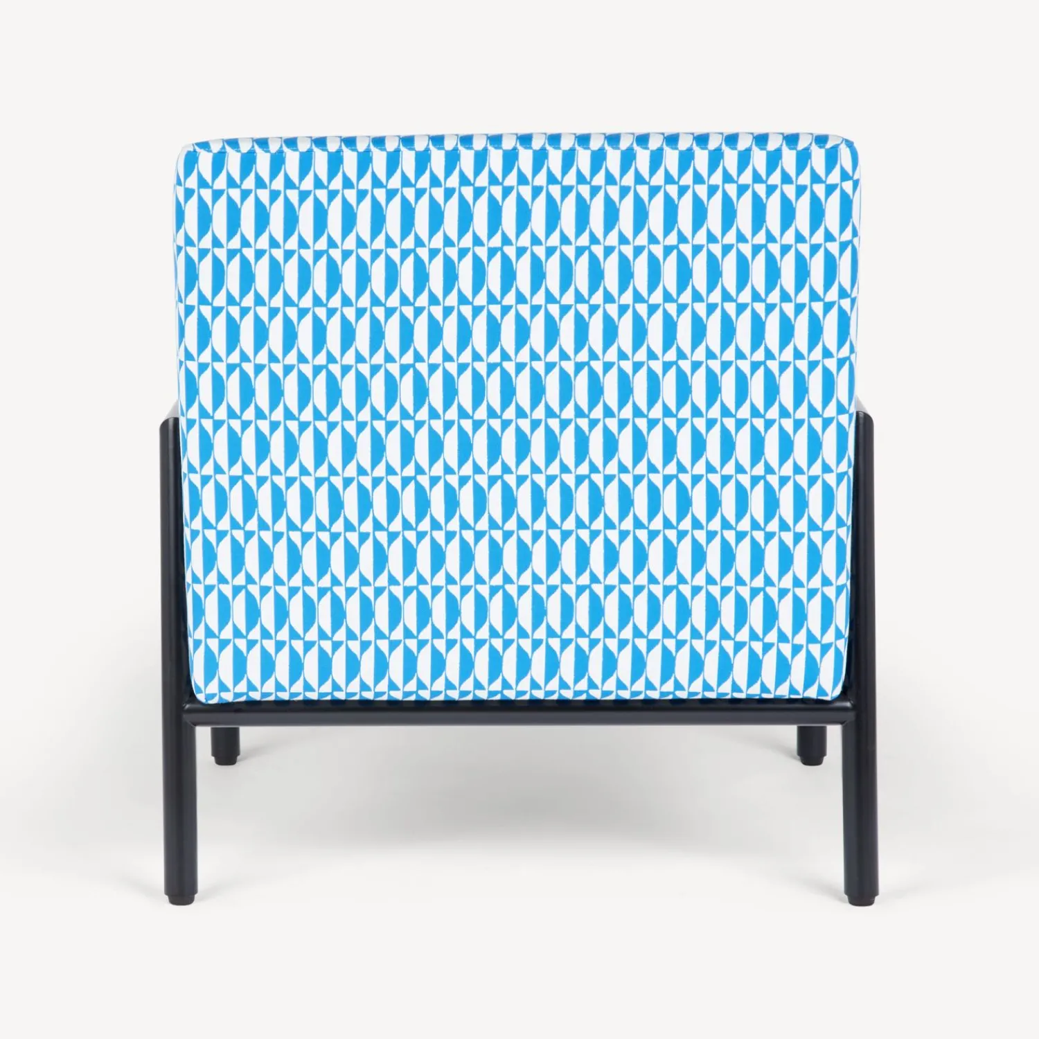 Living Rooms<Fornasetti Outdoor Armchair Losanghe Turquoise/White/Black