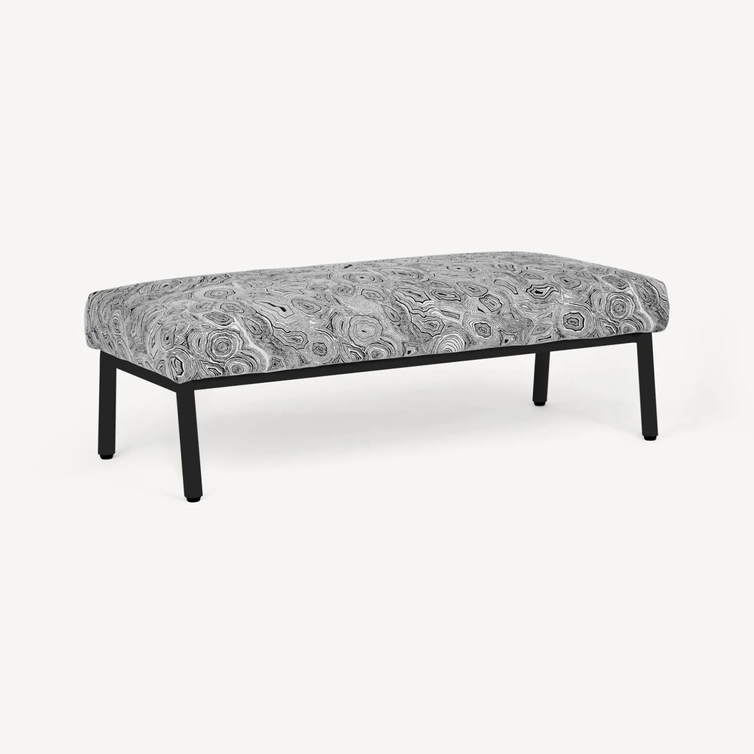 Living Rooms<Fornasetti Outdoor Bench Malachite White/Black