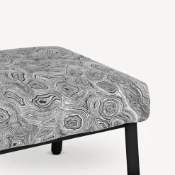 Living Rooms<Fornasetti Outdoor Bench Malachite White/Black