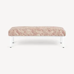 Living Rooms<Fornasetti Outdoor Bench Malachite Rust/Ecru/White