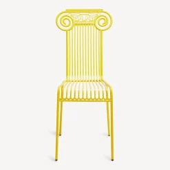 Chairs<Fornasetti Outdoor Chair Capitellum Yellow