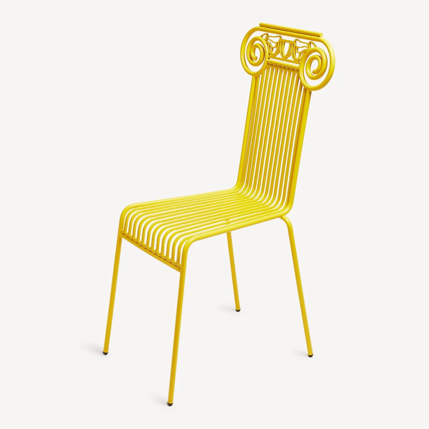 Chairs<Fornasetti Outdoor Chair Capitellum Yellow