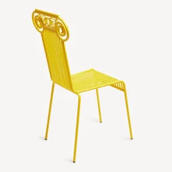 Chairs<Fornasetti Outdoor Chair Capitellum Yellow