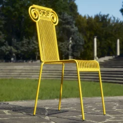 Chairs<Fornasetti Outdoor Chair Capitellum Yellow