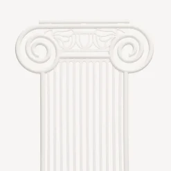 Chairs<Fornasetti Outdoor Chair Capitellum White