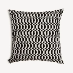 Cushions<Fornasetti Outdoor Cushion Losanghe White/Black