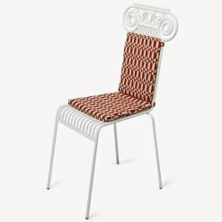 Outdoor Cushions<Fornasetti Outdoor Cushion Losanghe For Chair Capitellum Pink/Mattone
