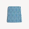 Outdoor Cushions<Fornasetti Outdoor Cushion Losanghe For Chair Capitellum Turquoise/White
