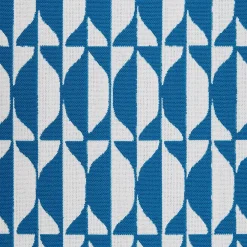 Outdoor Cushions<Fornasetti Outdoor Cushion Losanghe For Chair Capitellum Turquoise/White