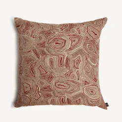 Cushions<Fornasetti Outdoor Cushion Malachite Rust/Ecru