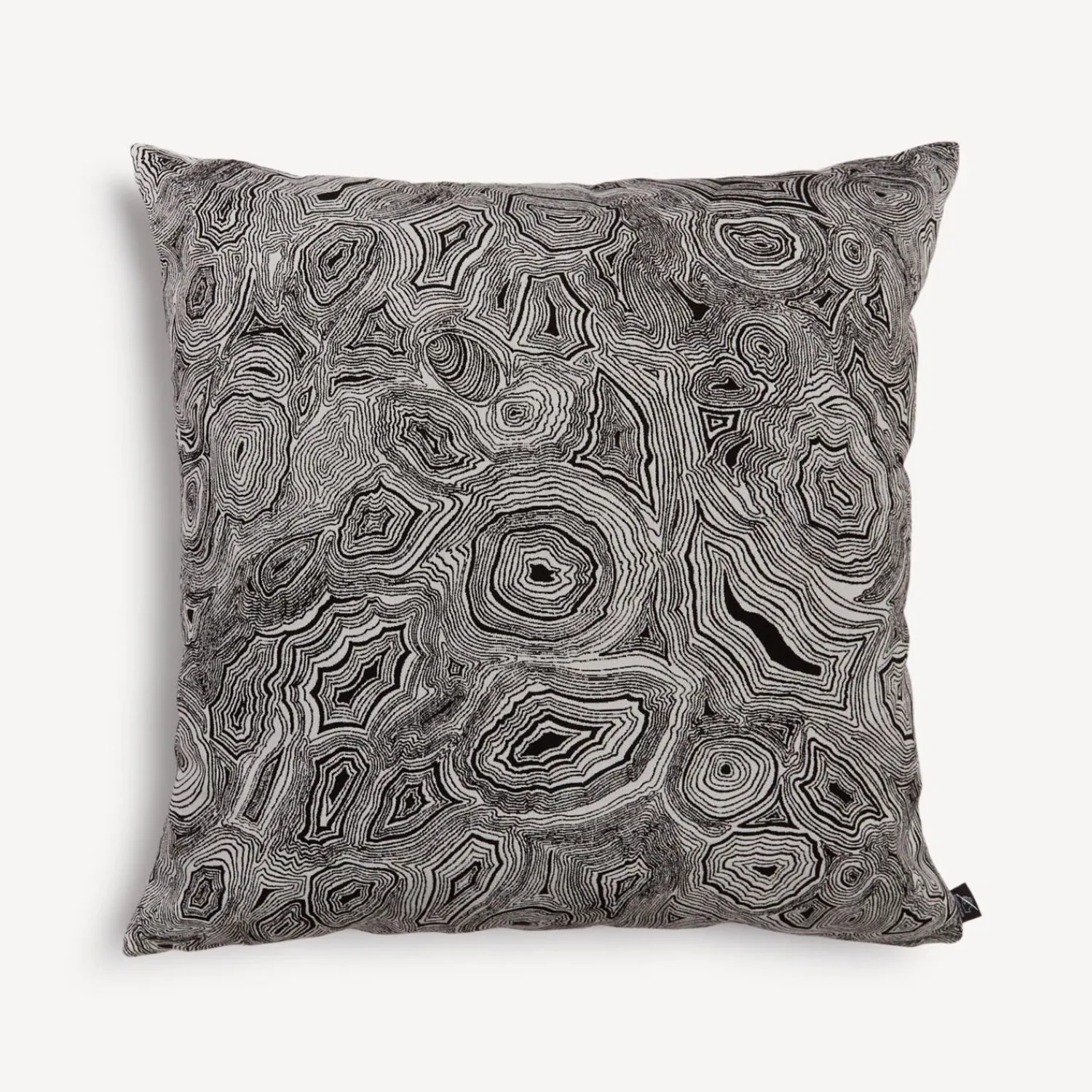 Cushions<Fornasetti Outdoor Cushion Malachite White/Black