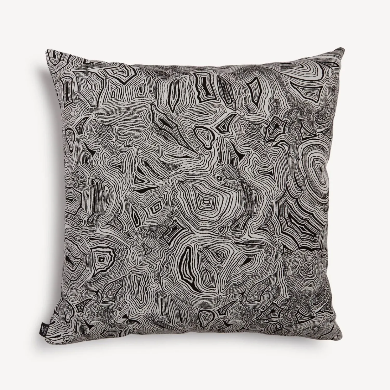 Cushions<Fornasetti Outdoor Cushion Malachite White/Black