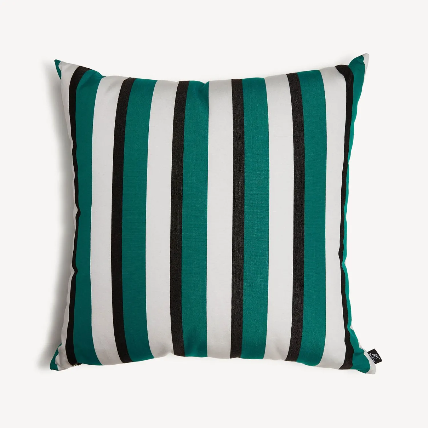 Cushions<Fornasetti Outdoor Cushion Rigato Green/White/Black