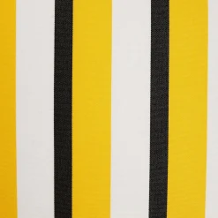 Cushions<Fornasetti Outdoor Cushion Rigato Yellow/White/Black