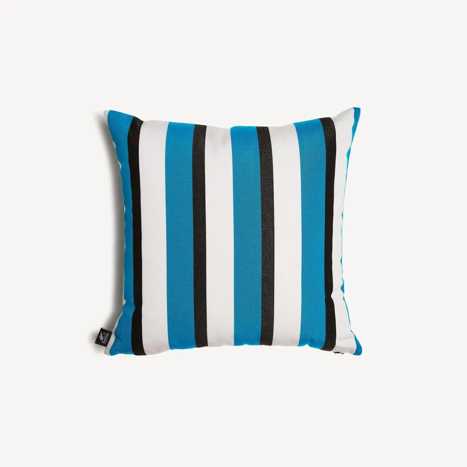 Cushions<Fornasetti Outdoor Cushion Rigato Turquoise/White/Black