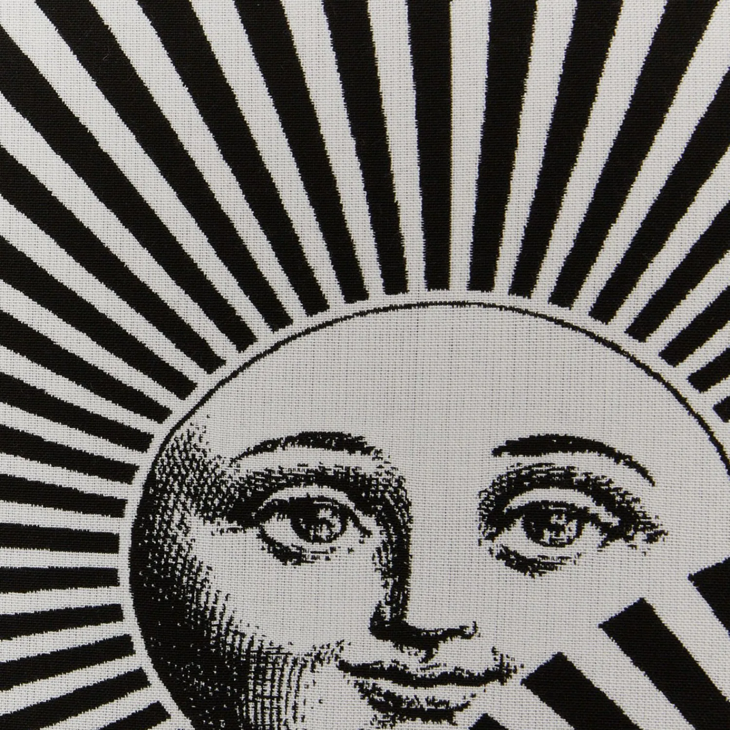 Cushions<Fornasetti Outdoor Cushion Soli A Ventaglio White/Black