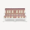 Living Rooms<Fornasetti Outdoor Sofa Facciata Quattrocentesca Rust/Ecru/White