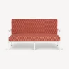 Living Rooms<Fornasetti Outdoor Sofa Losanghe Pink/Mattone/White