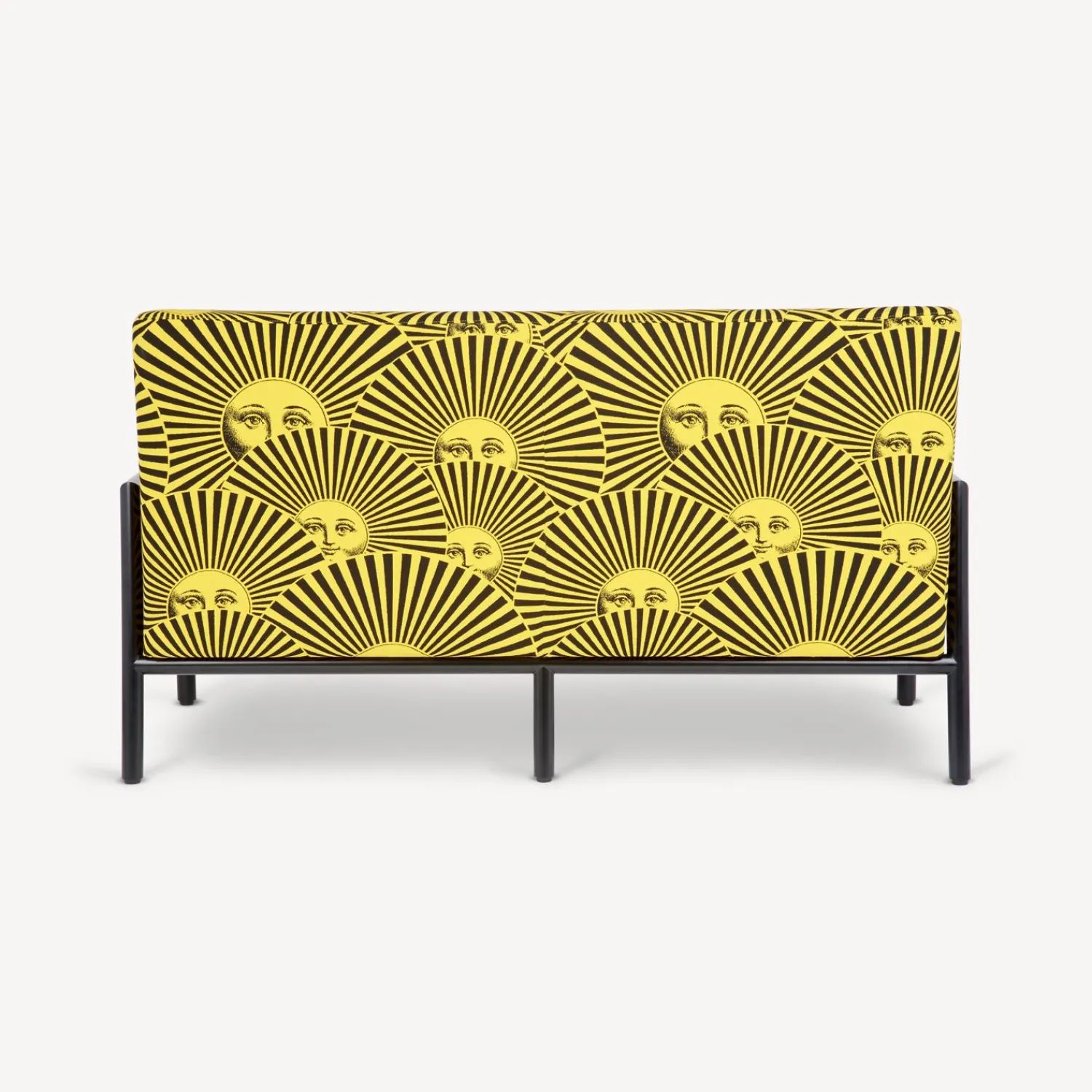 Living Rooms<Fornasetti Outdoor Sofa Soli A Ventaglio Yellow/Black