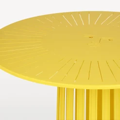 Tables<Fornasetti Outdoor Table Ara Solis Yellow