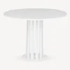 Tables<Fornasetti Outdoor Table Ara Solis White