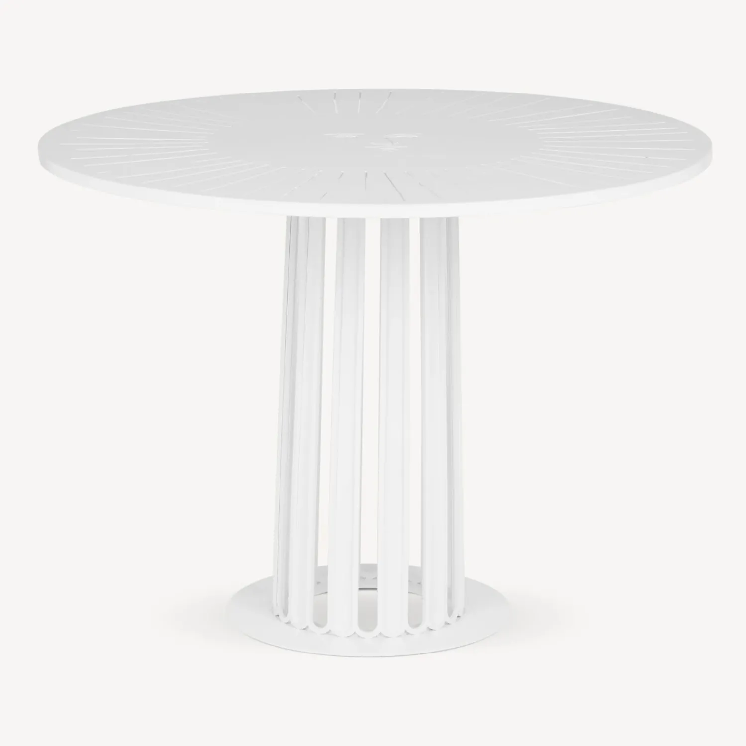 Tables<Fornasetti Outdoor Table Ara Solis White