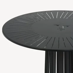 Tables<Fornasetti Outdoor Table Ara Solis Black