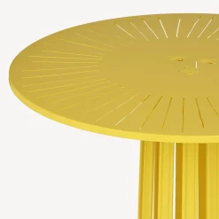 Tables<Fornasetti Outdoor Table Ara Solis Yellow