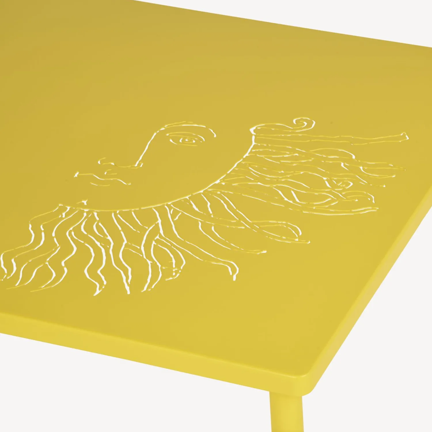Tables<Fornasetti Outdoor Table Solitario Yellow