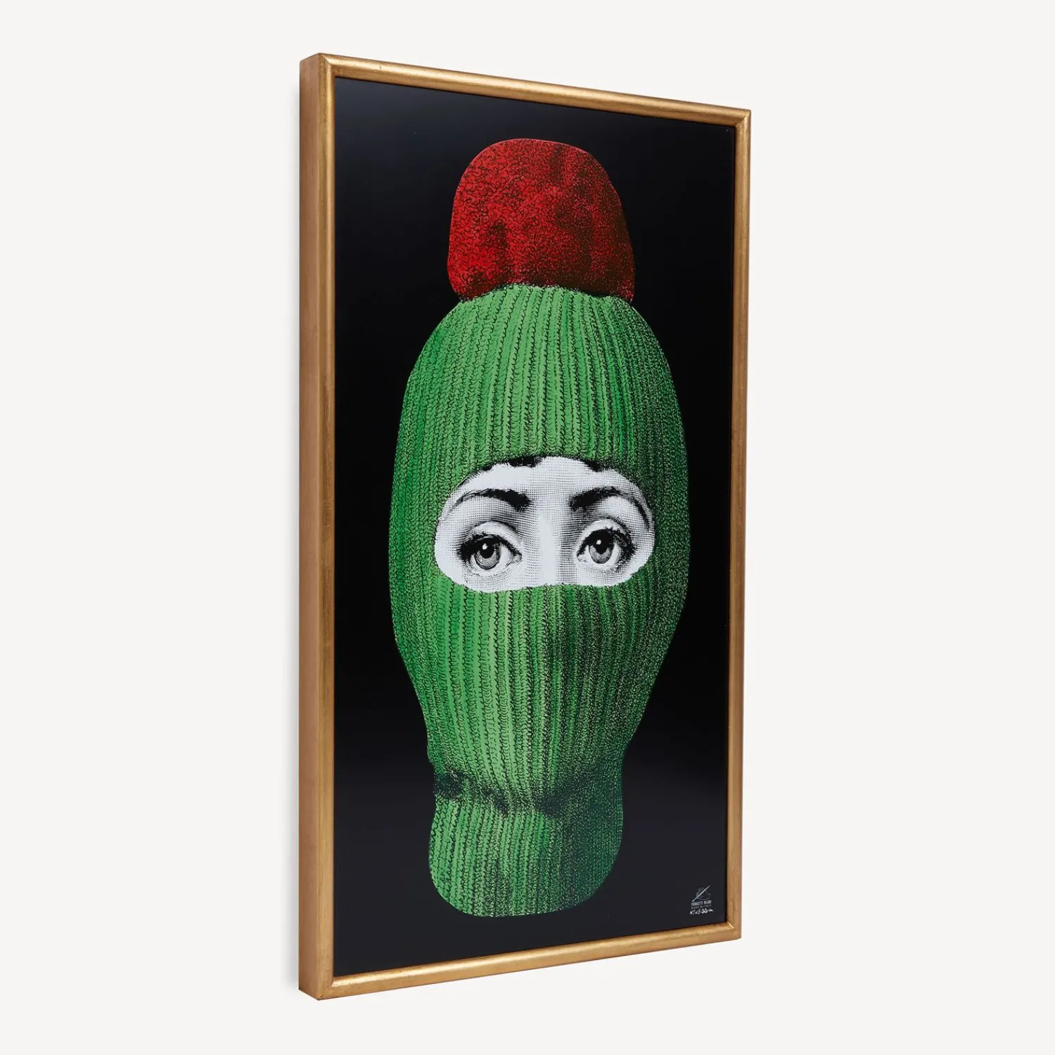 Decorative Panels<Fornasetti Panel Lux Gstaad Green/Red/Black