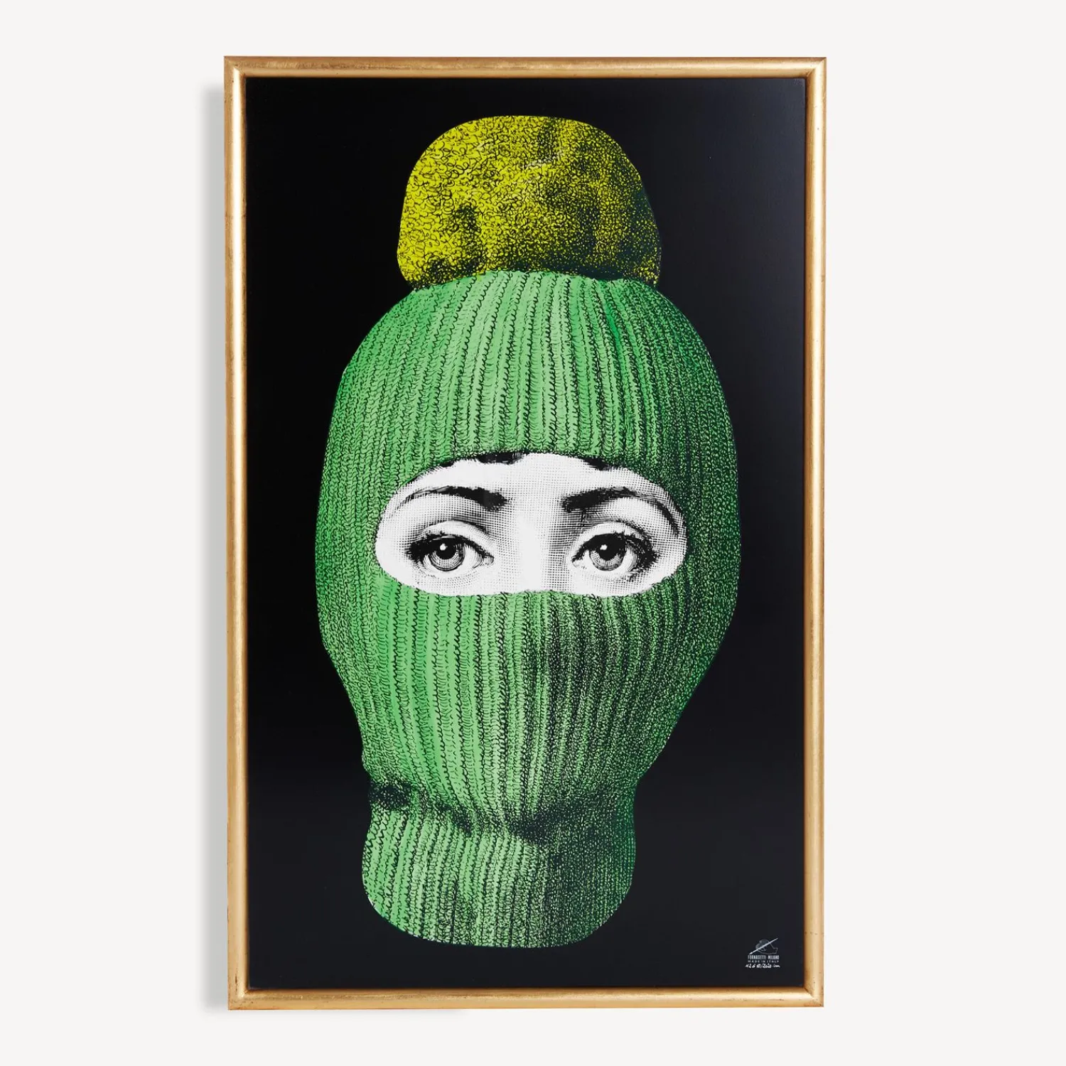 Decorative Panels<Fornasetti Panel Lux Gstaad Green/Yellow/Black