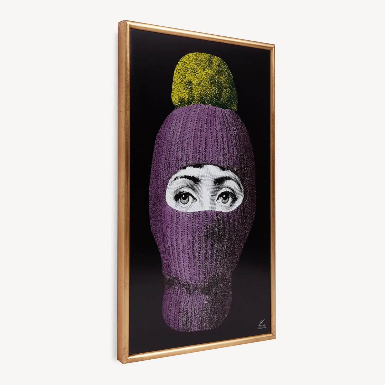 Decorative Panels<Fornasetti Panel Lux Gstaad Purple/Yellow/Black