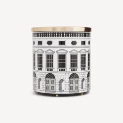 Paper Baskets<Fornasetti Paper Basket Architettura White/Black