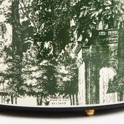 Paper Baskets<Fornasetti Paper Basket Giardino Settecentesco Green/Ivory