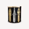 Paper Baskets<Fornasetti Paper Basket Pennini Gold/Silver/Black