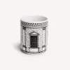 Small Containers<Fornasetti Pencil Holder Architettura White/Black