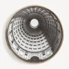 Decorative Plates<Fornasetti Plate Cupola Pantheon (Roma) White/Black/Gold
