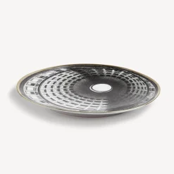 Decorative Plates<Fornasetti Plate Cupola Pantheon (Roma) White/Black/Gold