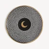 Decorative Plates<Fornasetti Plate Lunocentrica White/Black/Gold