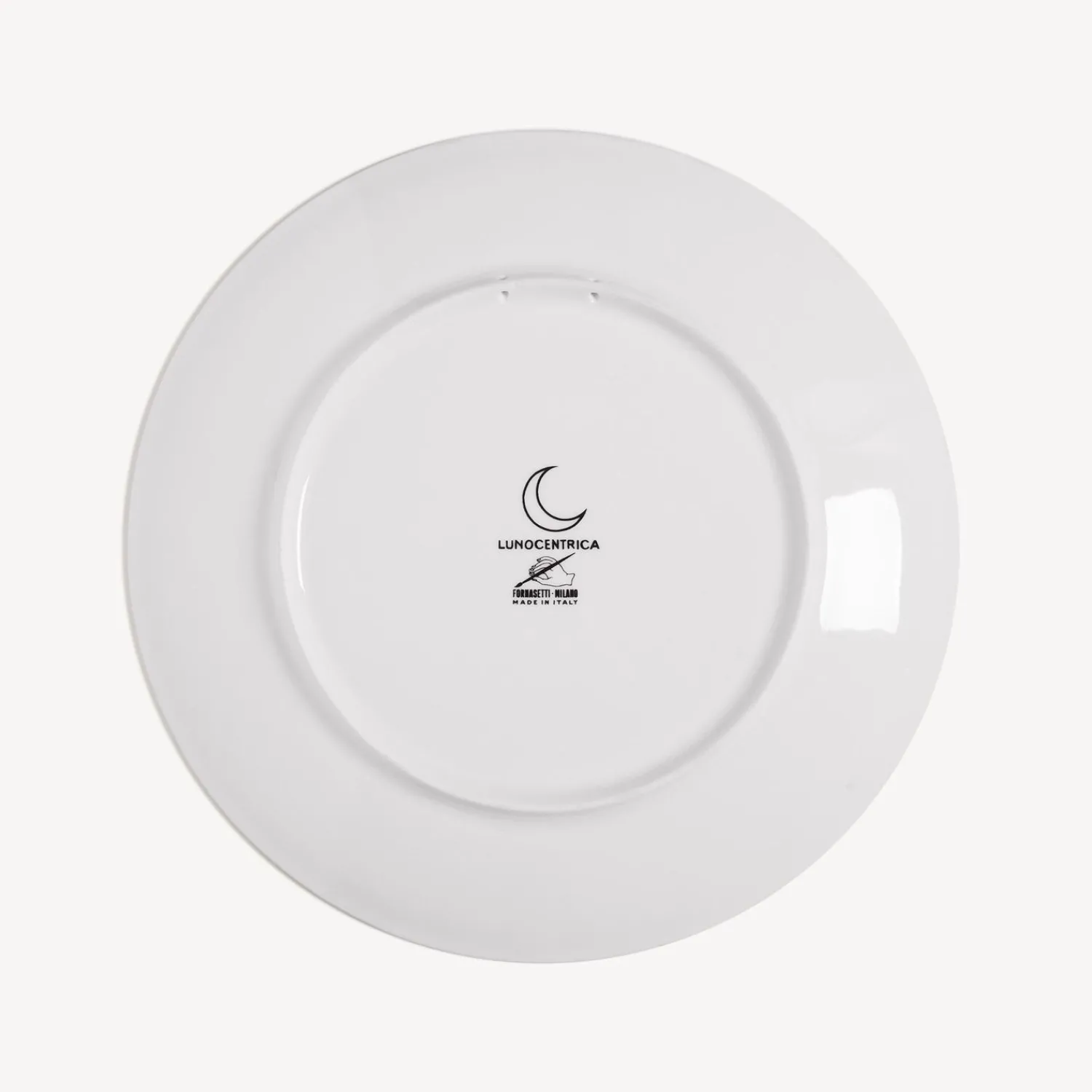 Decorative Plates<Fornasetti Plate Lunocentrica White/Black/Gold